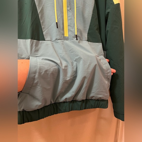 Alpine Design Forest Green and Yellow Outerwear Winter Jacket Fuzzy Warm - Picture 3 of 10